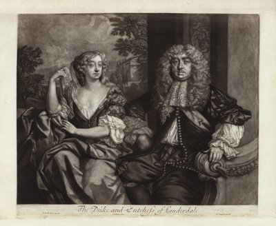 Porträt des Herzogs und der Herzogin von Lauderdale von Peter Lely